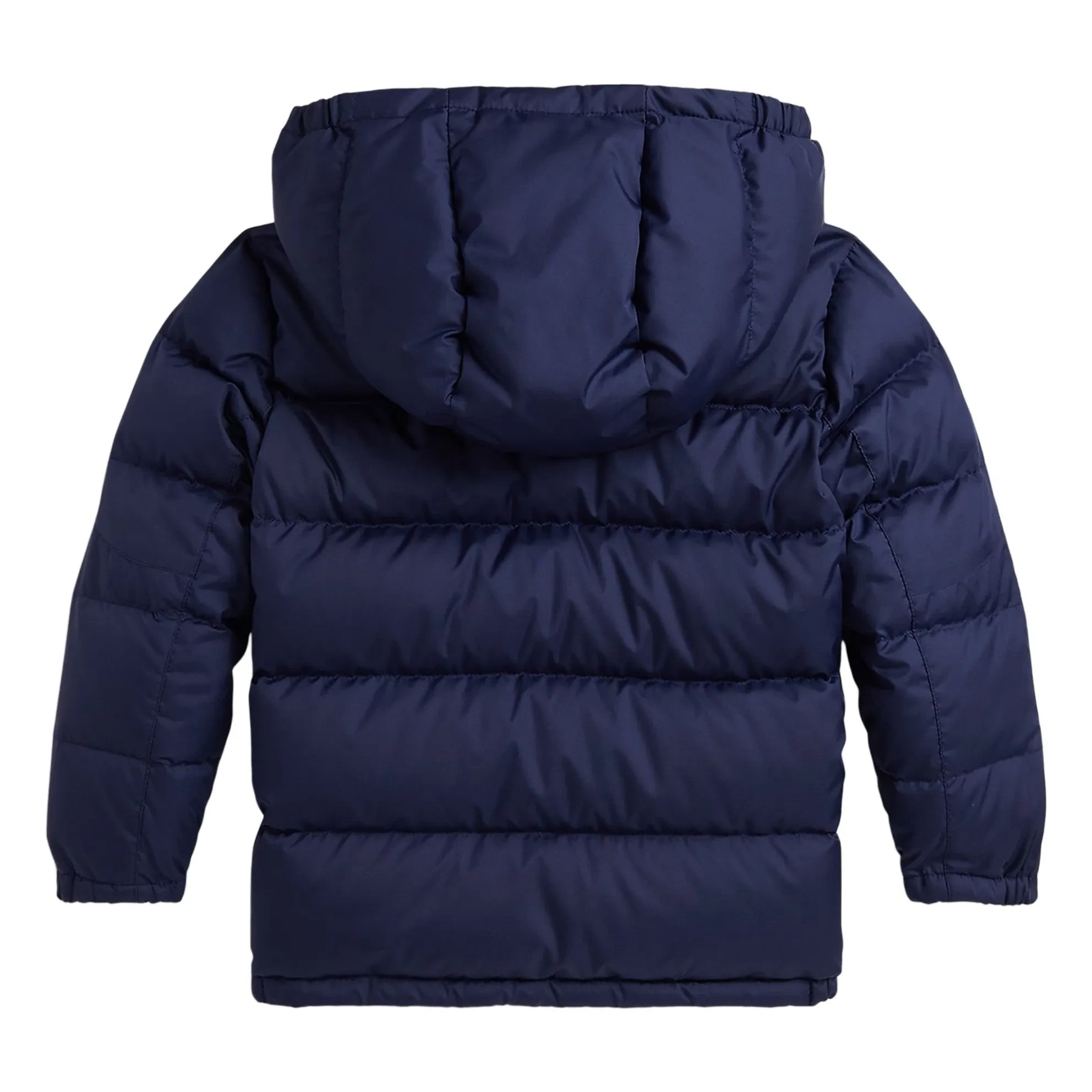 Ralph Lauren – Wattierter Mantel mit Logo aus recycelten Fasern | Marineblau