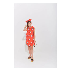 Wynken - Hauskleid | Rot