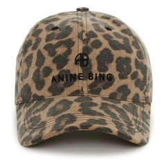 Anine Bing - Jeremy Leopard Mütze | Braun