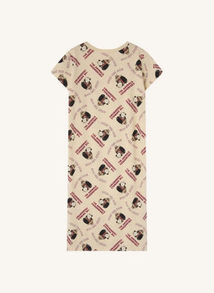 The Animals Observatory - Exklusivität Smallable Gorilla Kleid | Beige