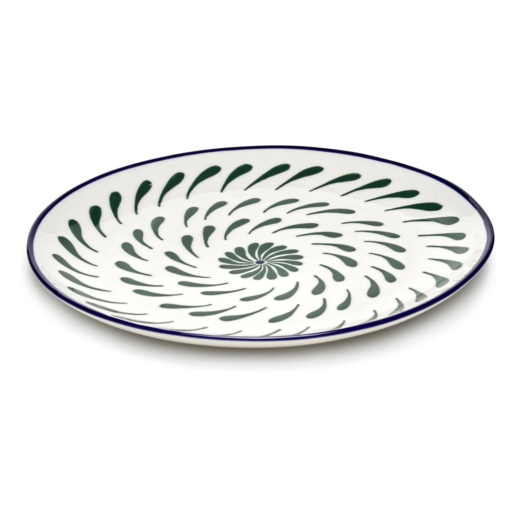 Serax - Baazar yemek tabakları, Waww La Table - 4'lü Set | Yeşil