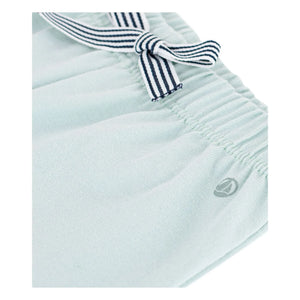 Petit Bateau – Bio-Baumwoll-Frottee-Shorts | Türkis