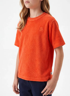 Repose AMS - Organischer Baumwolle Ärmelloser Pullover | Orange