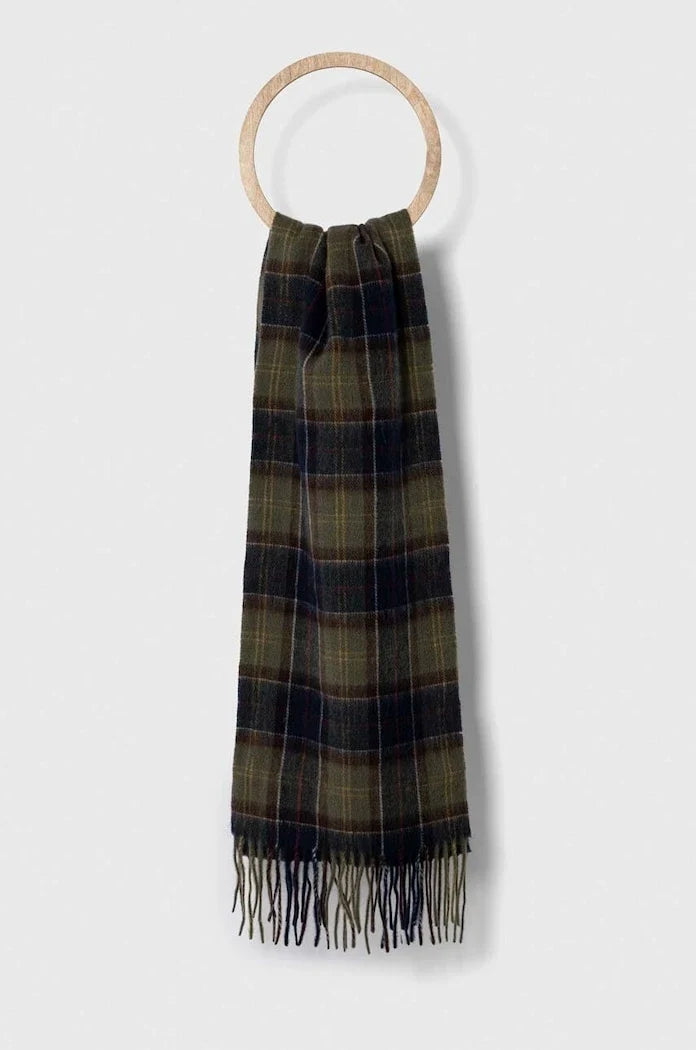Barbour Tartan Atkı ve Eldiven Hediye Seti