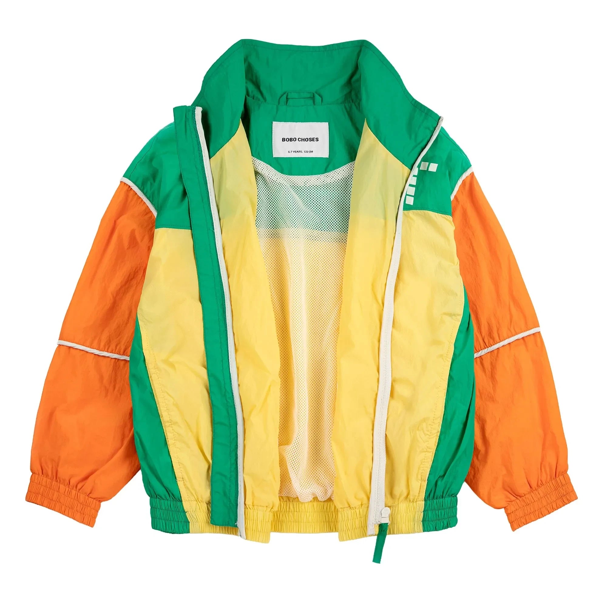 Bobo Choses - BC Colorblock Recycelte Faser Trainingsjacke | Gelb