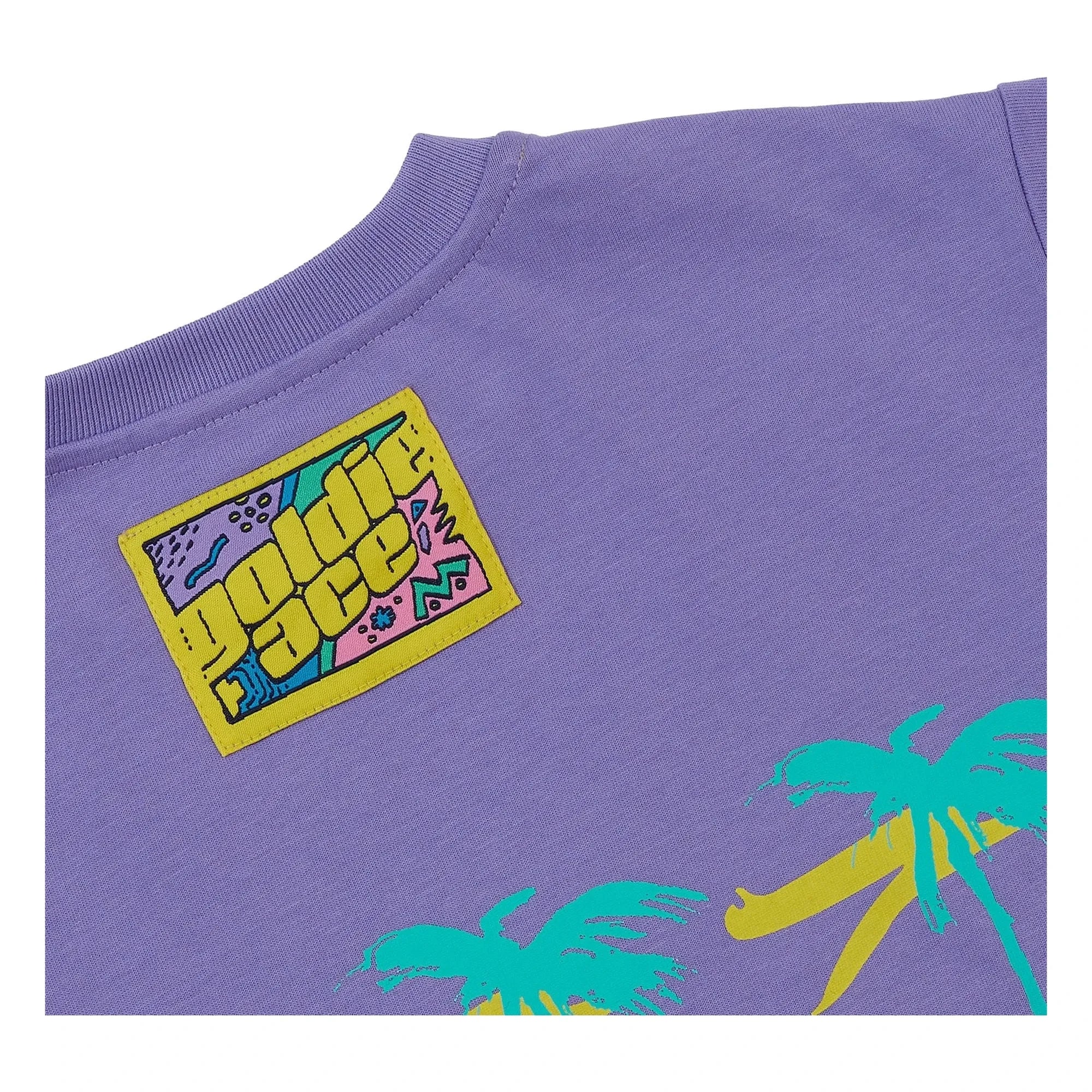 Goldie + Ace – Oversize Palm T-Shirt | Lila