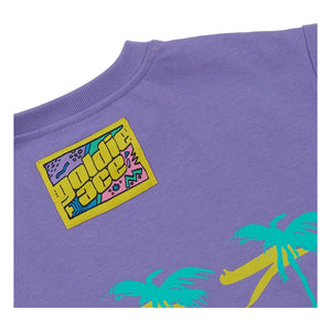 Goldie + Ace – Oversize Palm T-Shirt | Lila