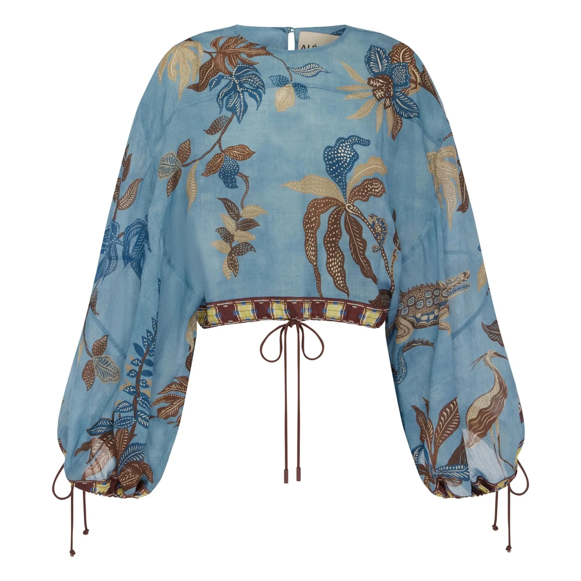 Alémais – Georgie Bluse | Blau