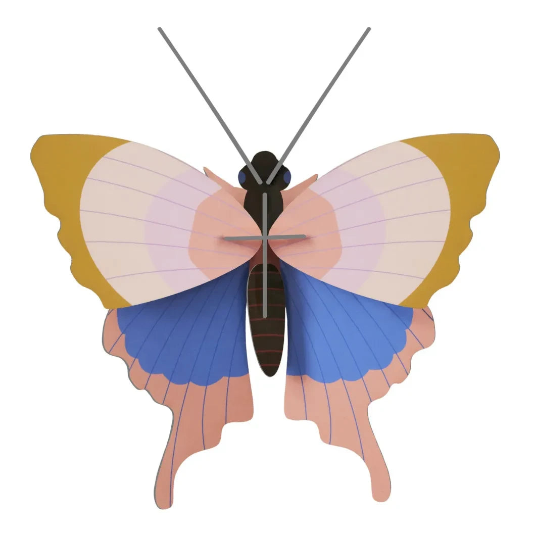 Studio Roof - Wanddeko Schmetterling mit Goldrahmen