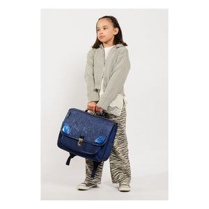 Caramel & Cie - Oxford Schultasche | Blau