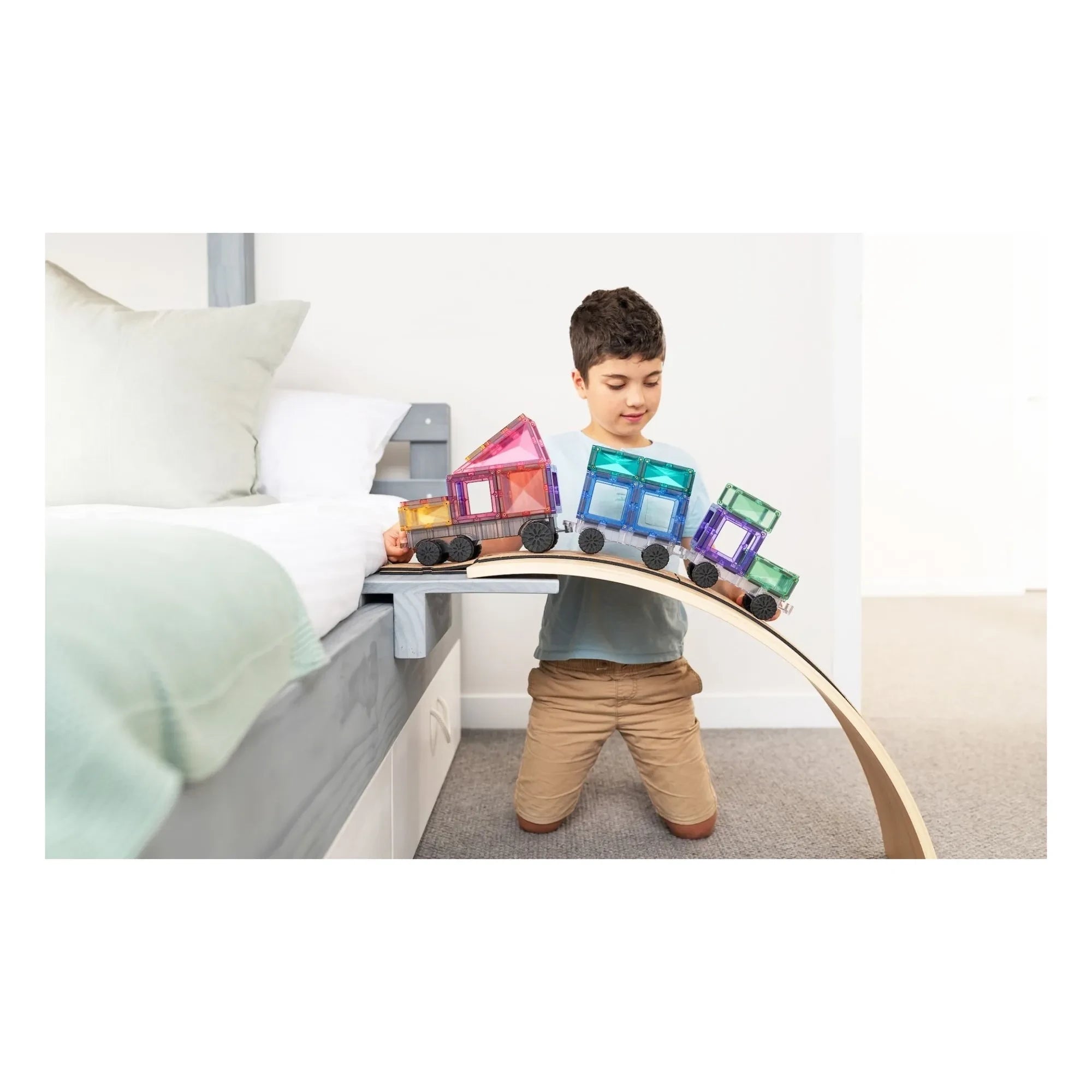 Connetix - Transport-Set - 50 Teile | Pastell
