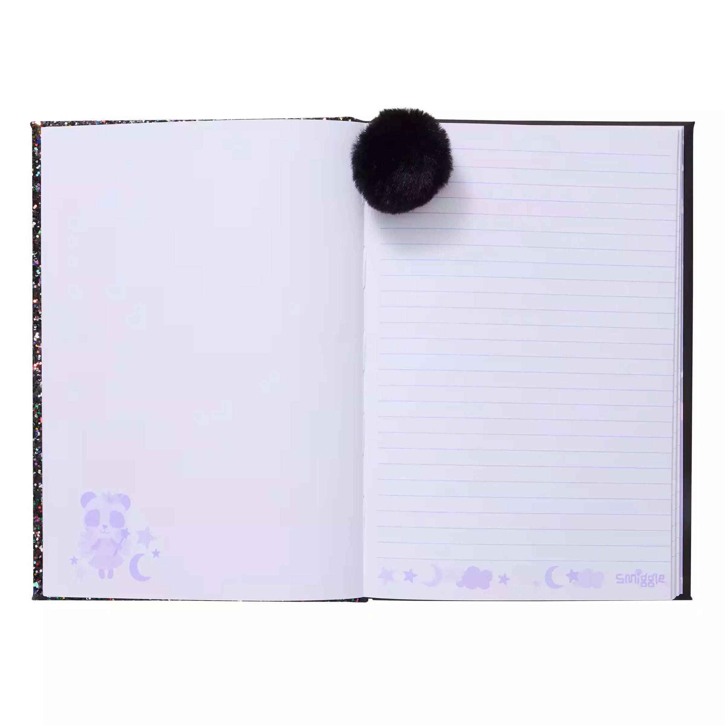 Smiggle - Sequin Dreams Çift Taraflı A5 Defter-Dinossi
