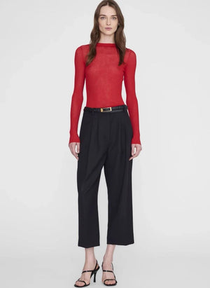 Anine Bing - Tiana Baumwoll-Sweatshirt | Rot