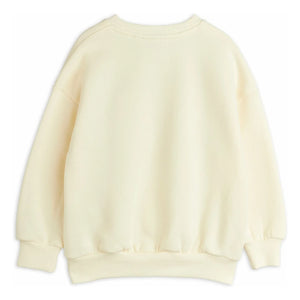 Mini Rodini - Panda Sweat Bio-Baumwolle | Ecru