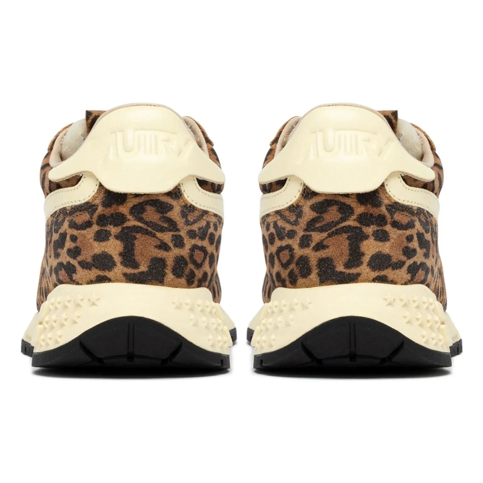 Autry - Reelwind Leopard Wildleder Sneakers | Braun
