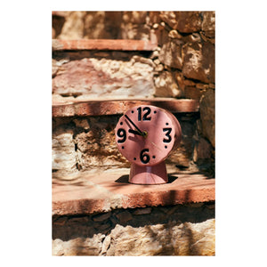 HKliving - Retro-Keramik-Uhr | Rosa