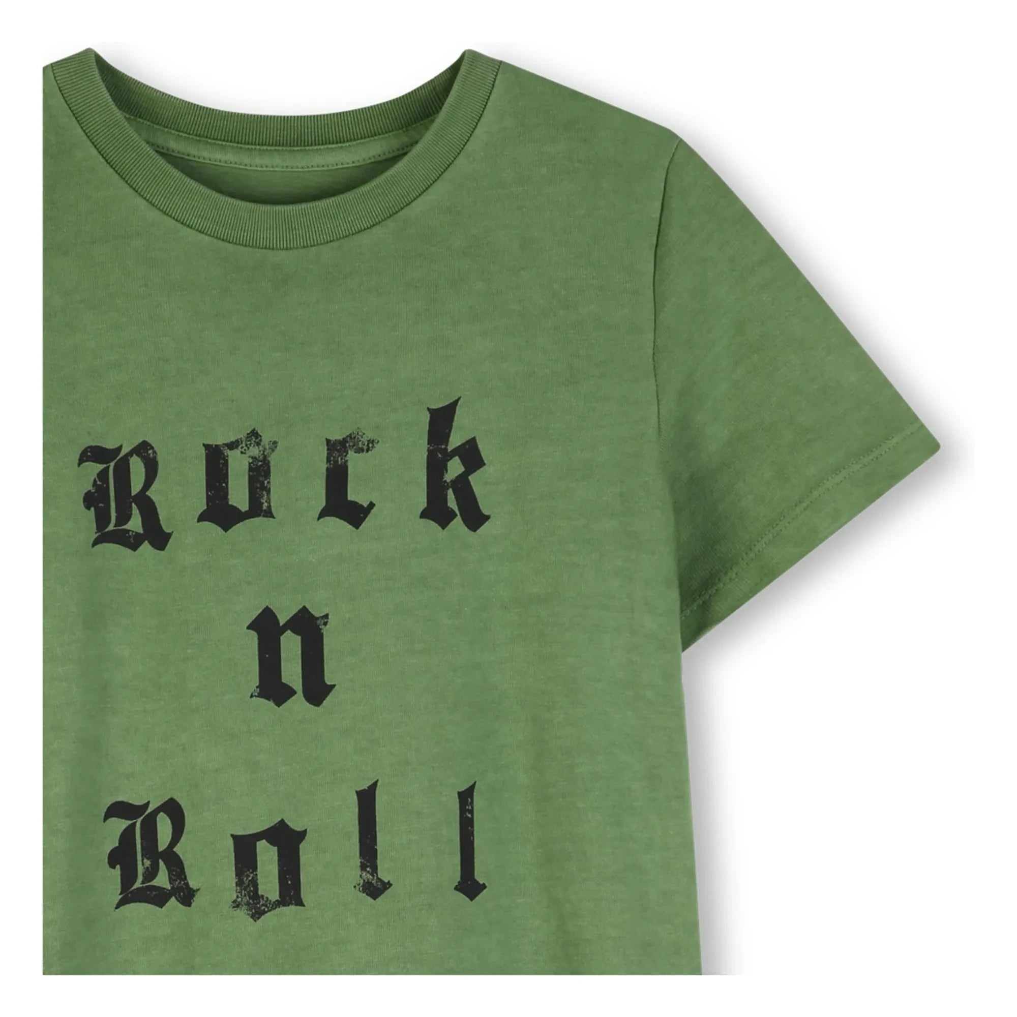 Zadig & Voltaire – Rock N Roll T-Shirt Kleid | Grün
