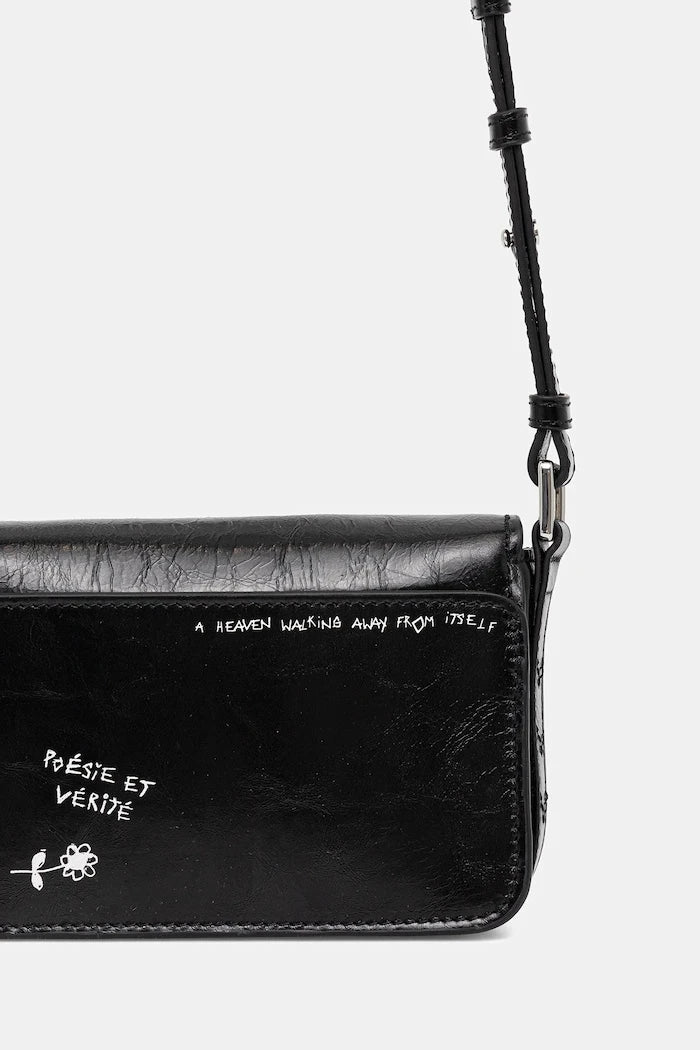 ZADIG&VOLTAIRE LE ZAZI VINTAGE GRAFFITI Deri Çanta