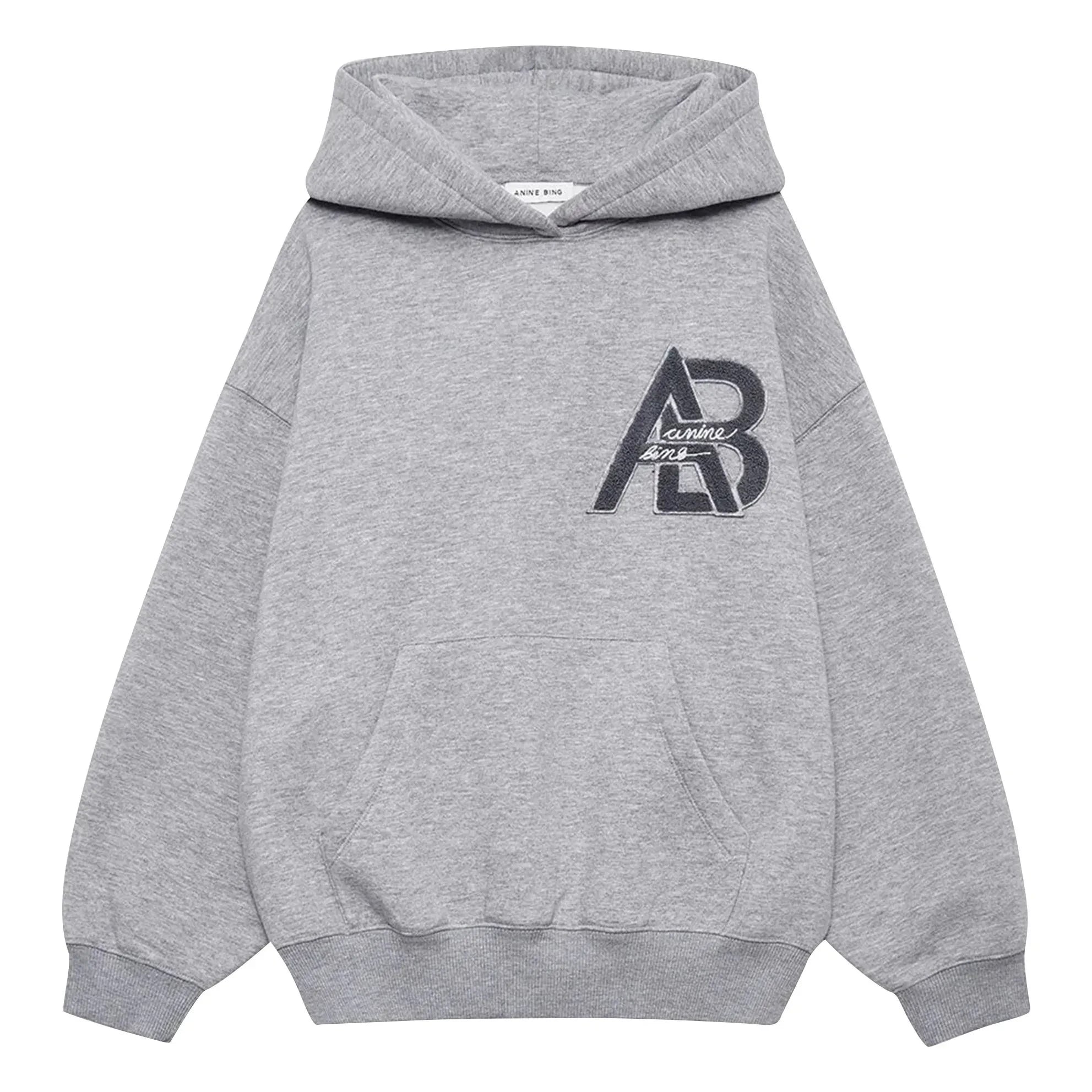Anine Bing - Jacie Letterman Sweatshirt | Grau meliert