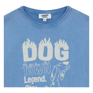 Hundred Pieces - Sweat Ryde God Town Bio-Baumwolle | Marineblau
