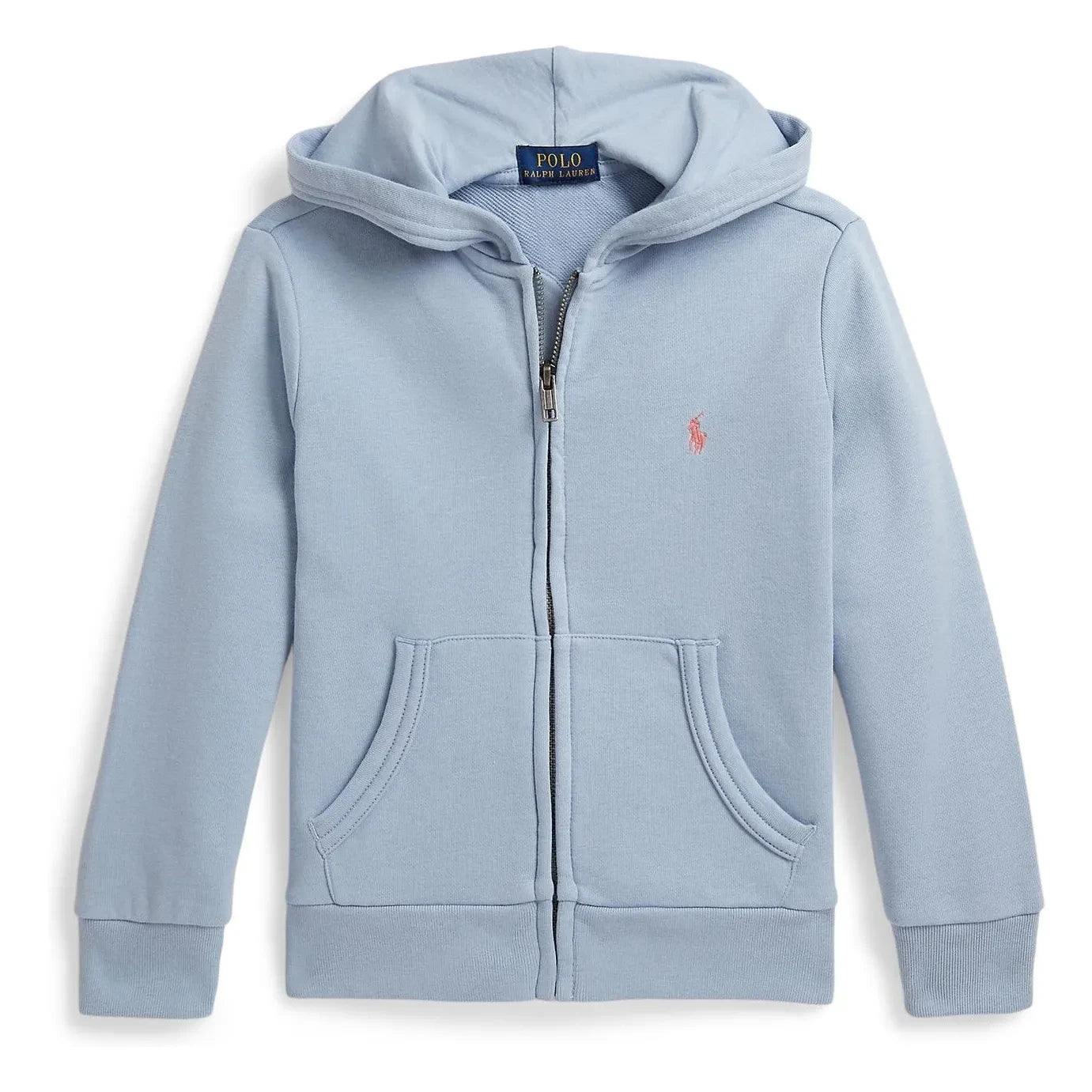 Ralph Lauren – Sweatshirt mit Logo-Reißverschluss | Blau