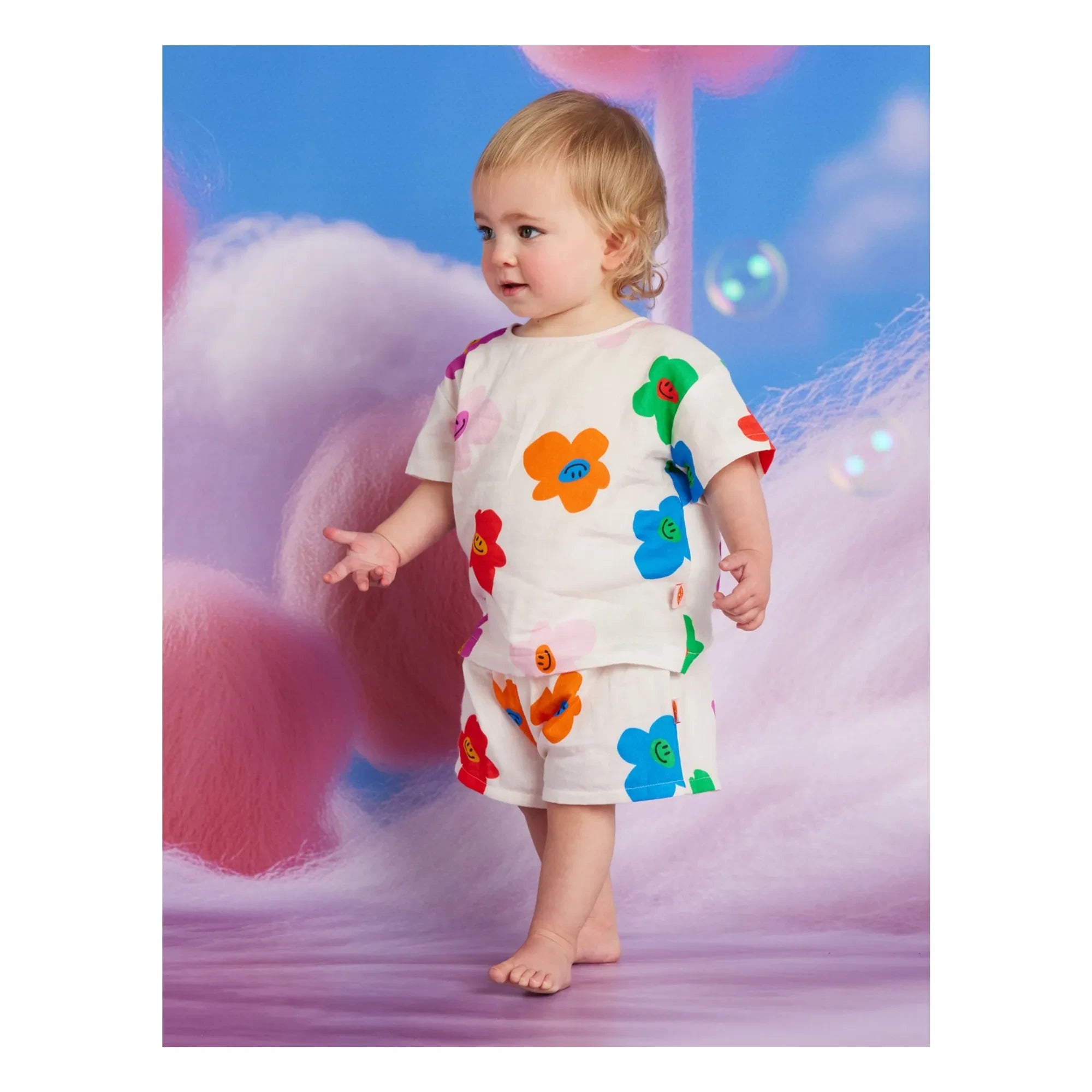 Halcyon Nights - Flowers T-Shirt | Elfenbein