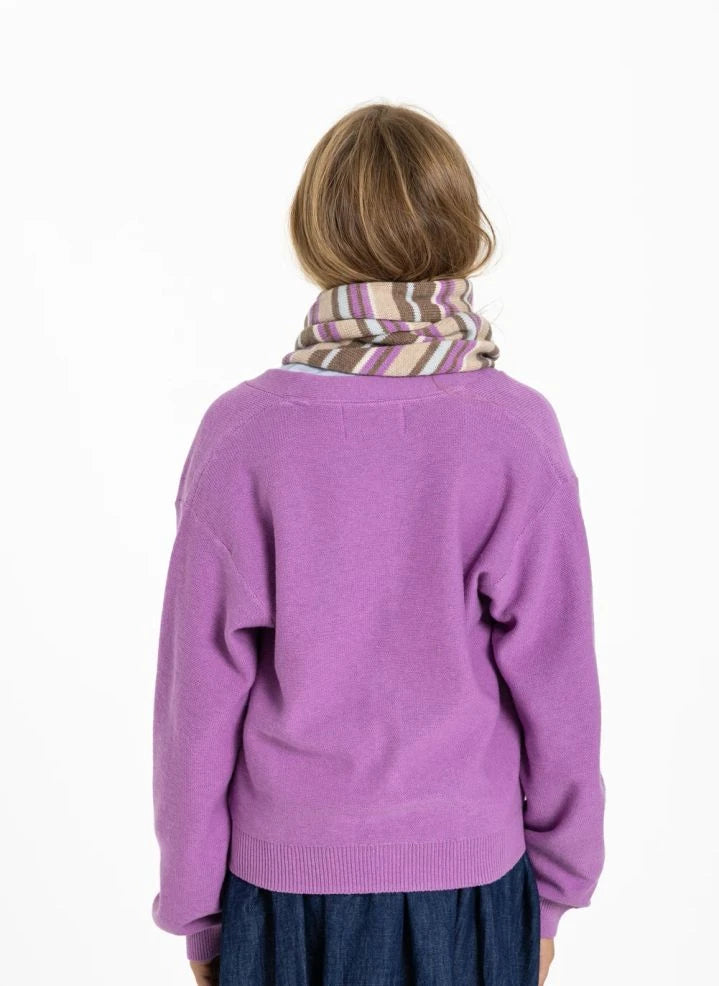 Smallable Kid - Alvi Glow Up Wolle Cardigan | Zartrosa