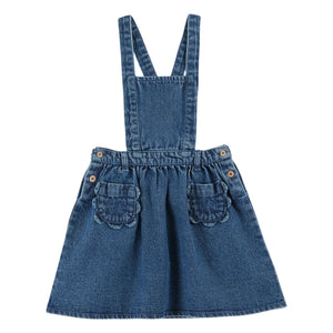 Emile et Ida - Jeans-Latzkleid | Blau