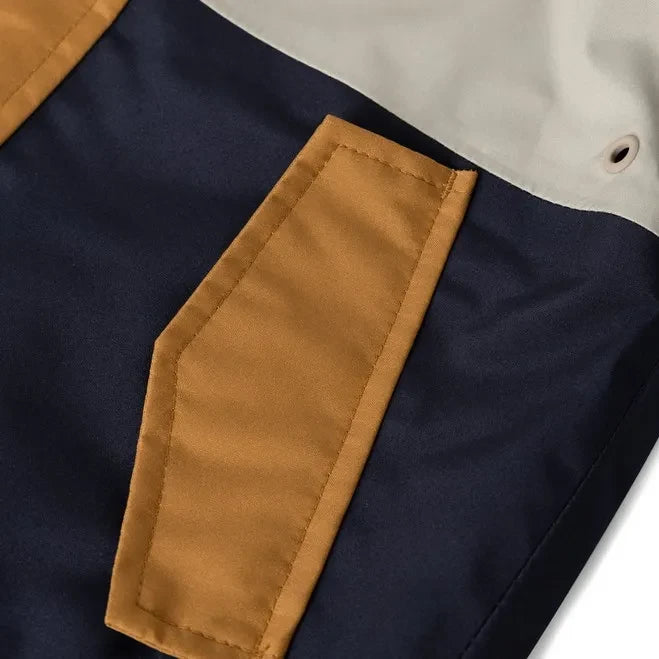 Liewood - Manu Colorblock Regen-Set aus recycelten Fasern | Dunkelgrün