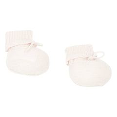 Bonpoint - Kaschmir-Babyschuhe | Blassrosa