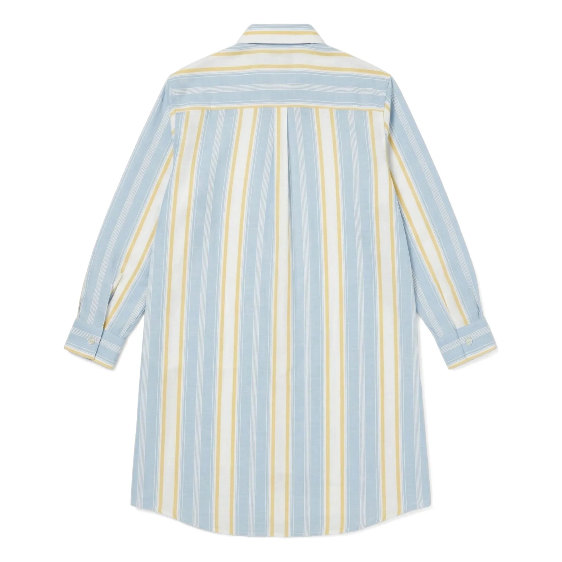 Smallable Kid - Gestreiftes Leya Hemdkleid | Hellblau