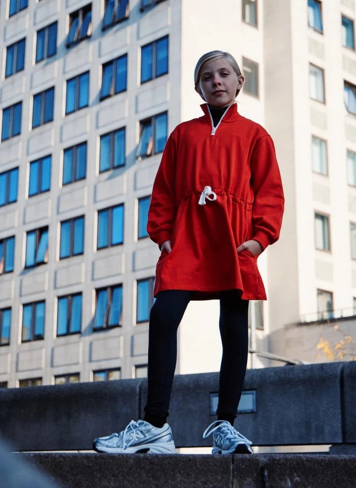 Finger in der Nase - Nour Kleid | Rot