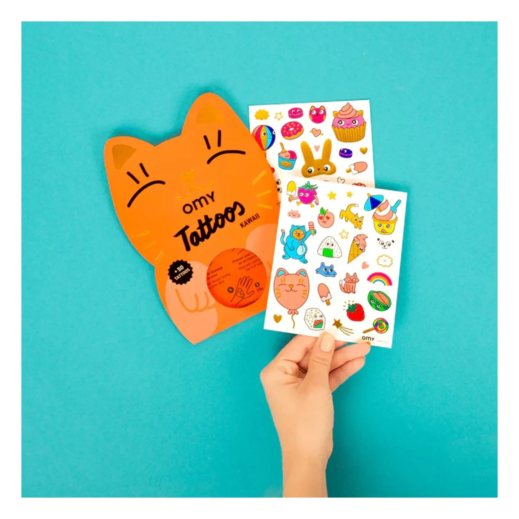 Omy - Kawaii-Tattoos | Orange