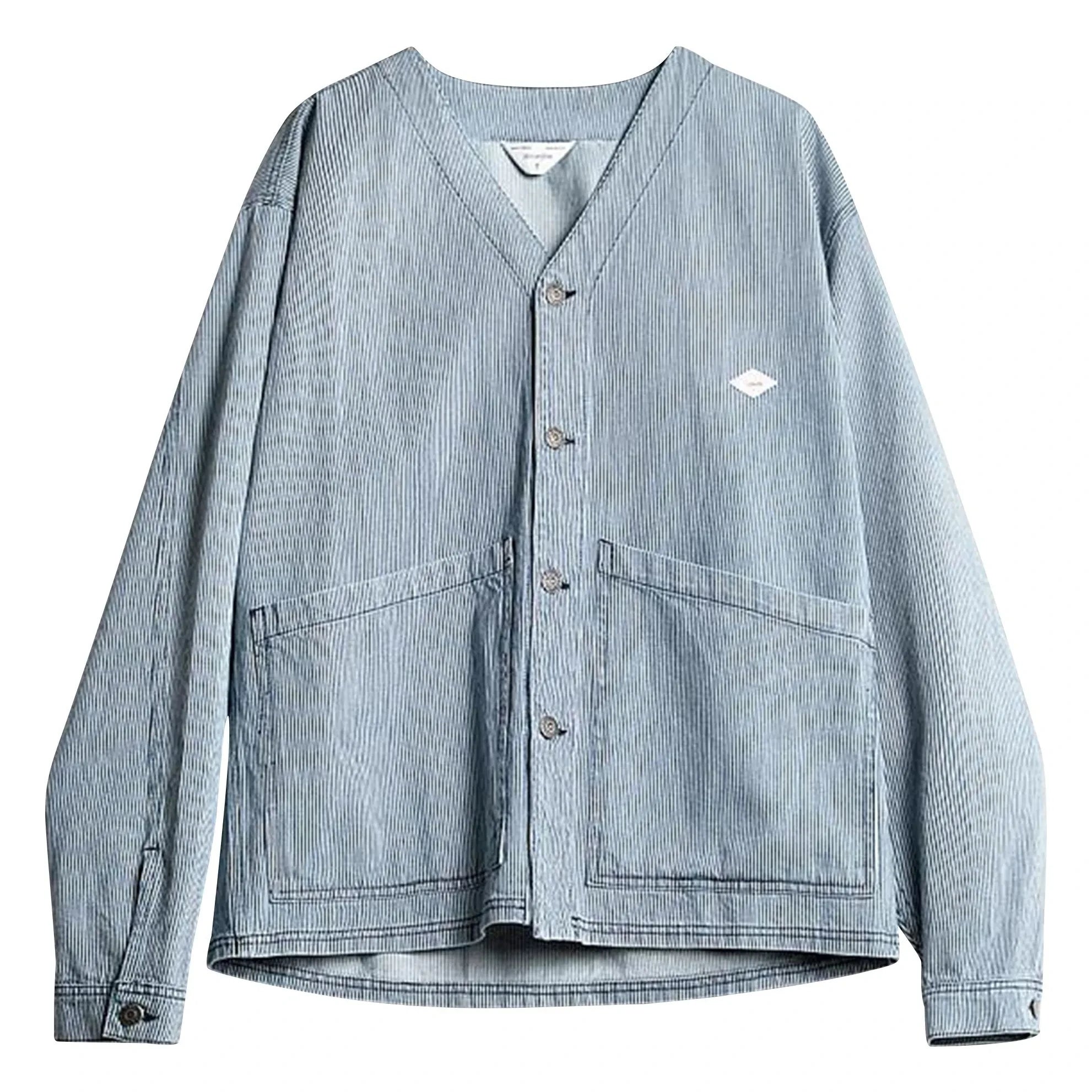 Wooden Store - Cardigan Giacca Loco | Grau-Blau