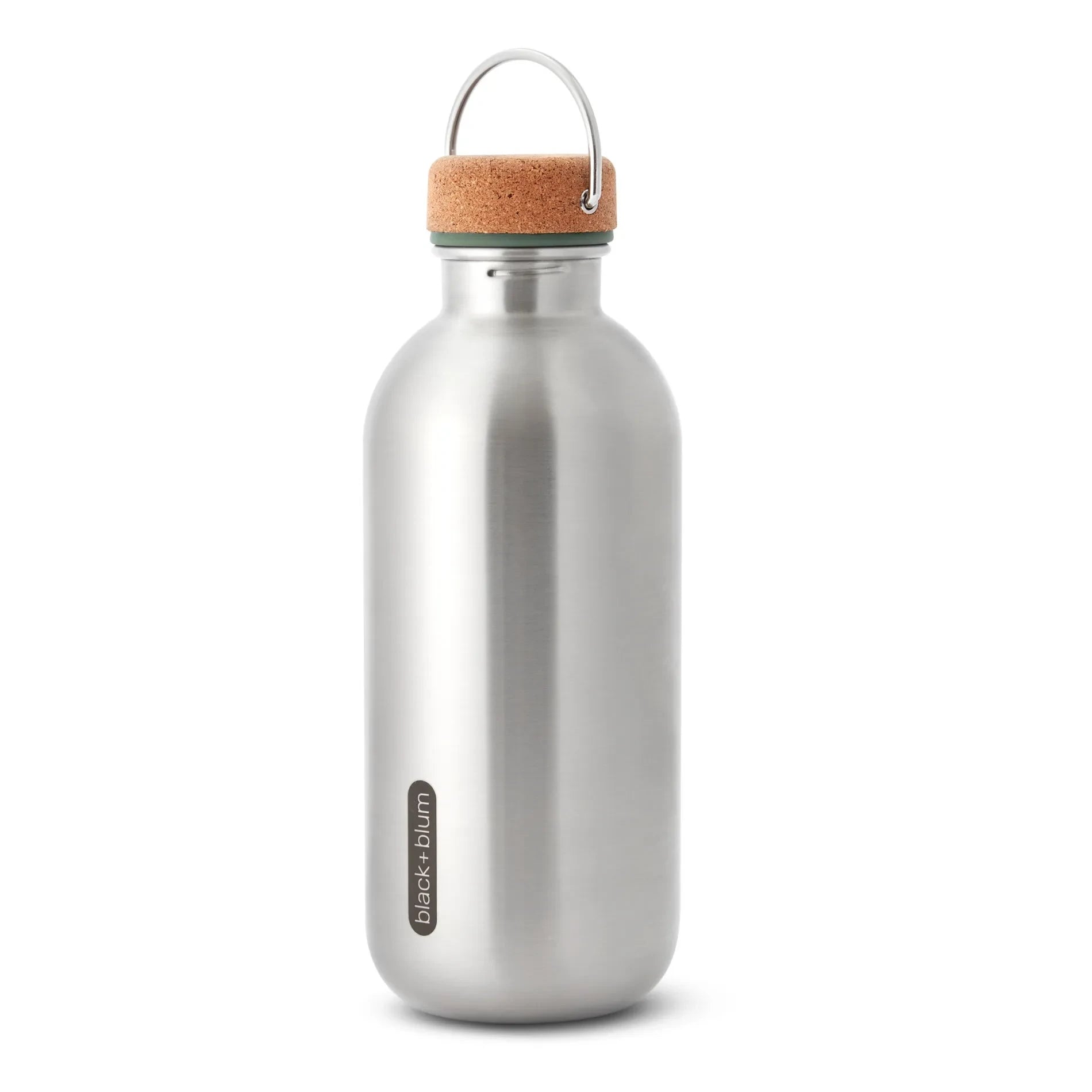 Black + Blum - Edelstahl Trinkflasche - 600 ml | Olive