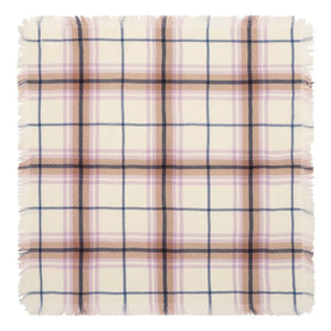 Bompard – Mini Schal Tartan aus Kaschmir | Mauve