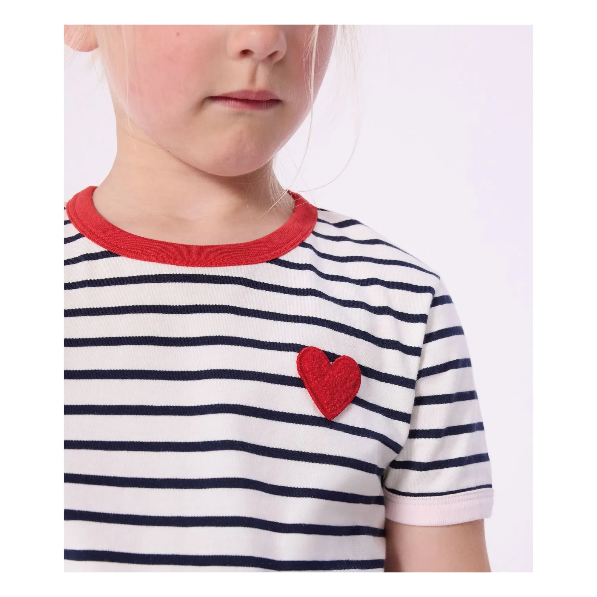 Petit Bateau - Klassisches gestreiftes T-Shirt | Marineblau