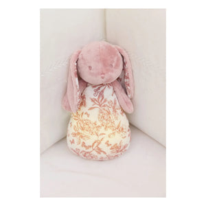 Tartine et Chocolat - Nachtlicht Doudou Augustin das Kaninchen Toile de Jouy | Pfirsich