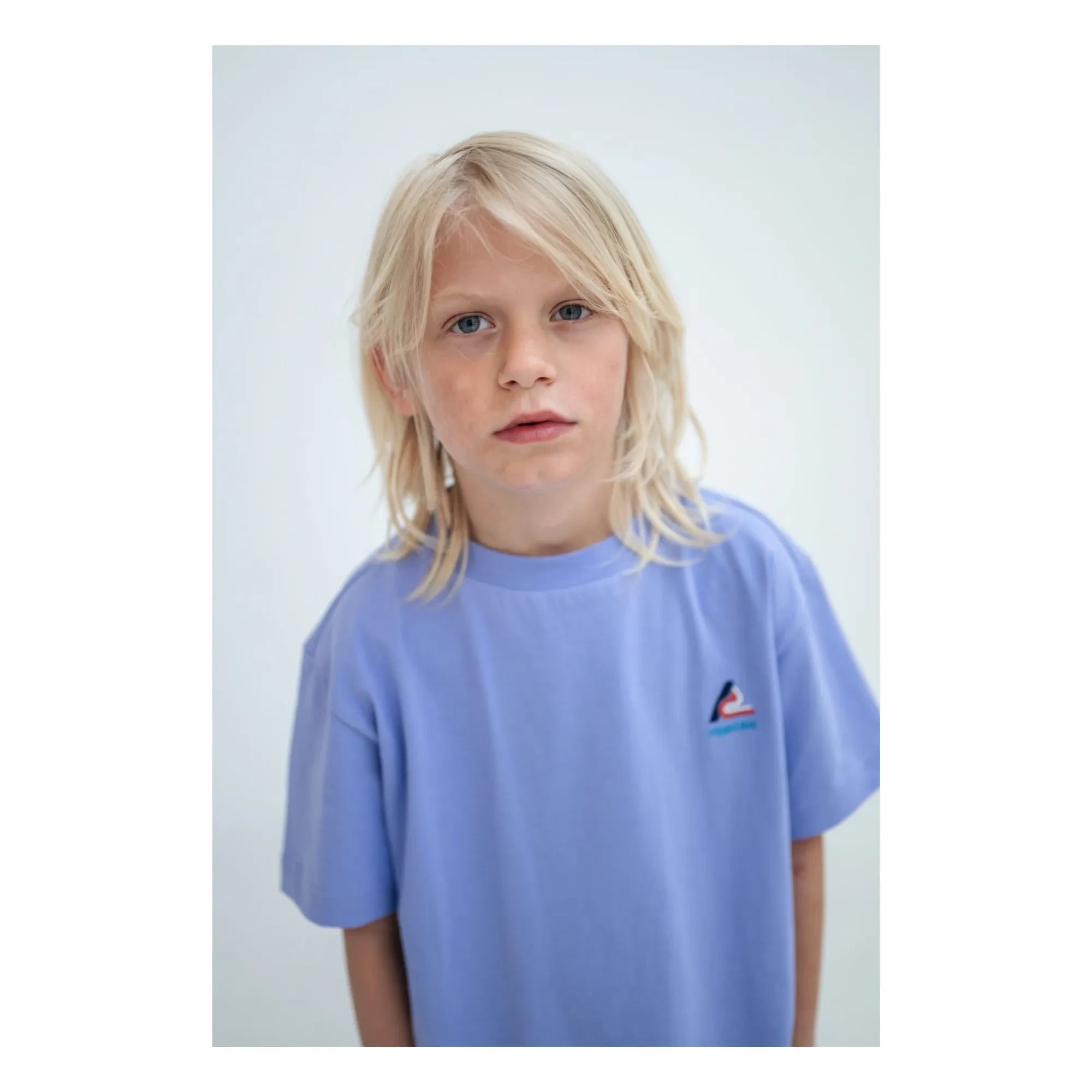 Repose AMS - Logo T-Shirt Bio-Baumwolle | Flieder