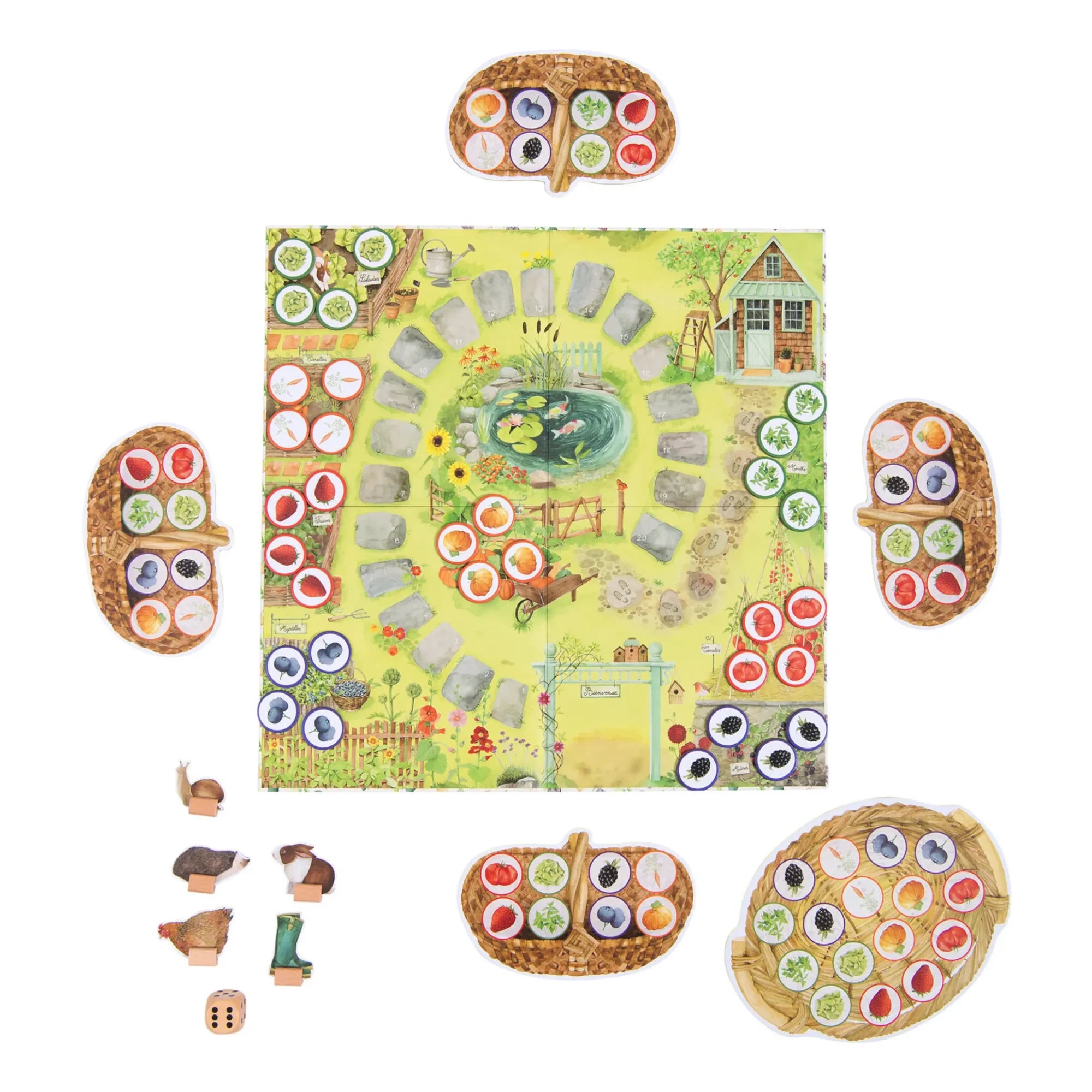 Moulin Roty - Garten-Picknick-Spiel
