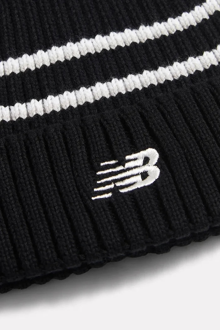 New Balance ponponlu pamuklu çocuk şapkası