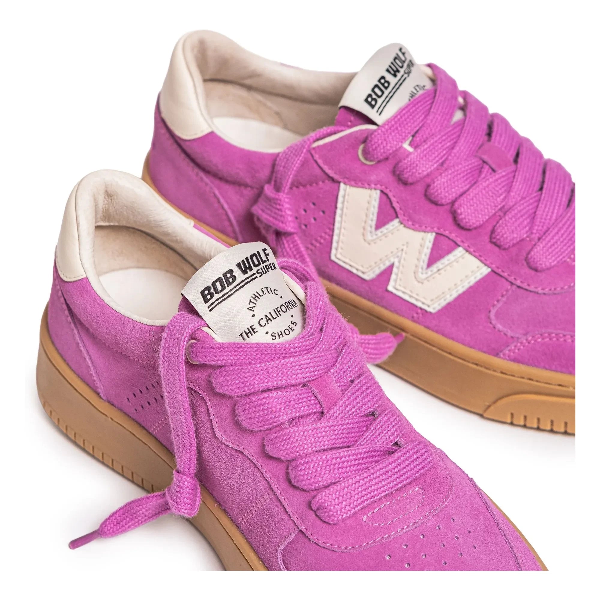 Bob Wolf – Legacy Wildleder-Sneakers | Lila