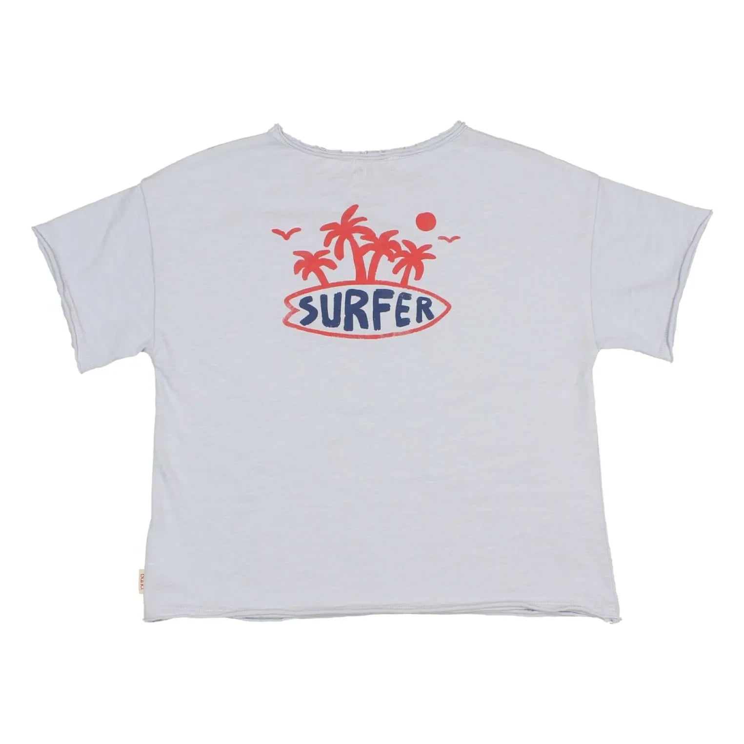Búho – Surfer-T-Shirt | Bio-Baumwolle | Hellblau