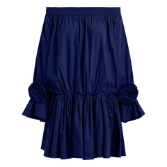 Essentiel Antwerp - Jegan Bio-Baumwoll-Kleid | Blau