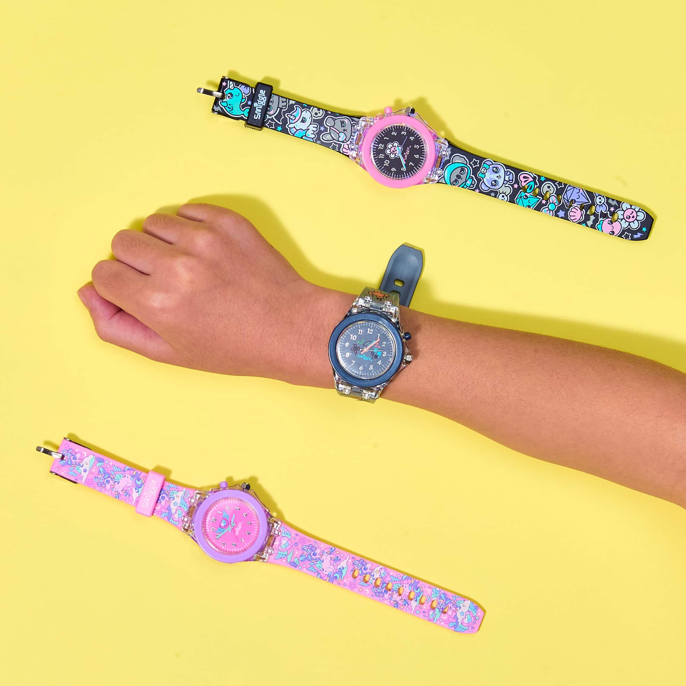Smiggle - Trailblazer Leuchtende Uhr