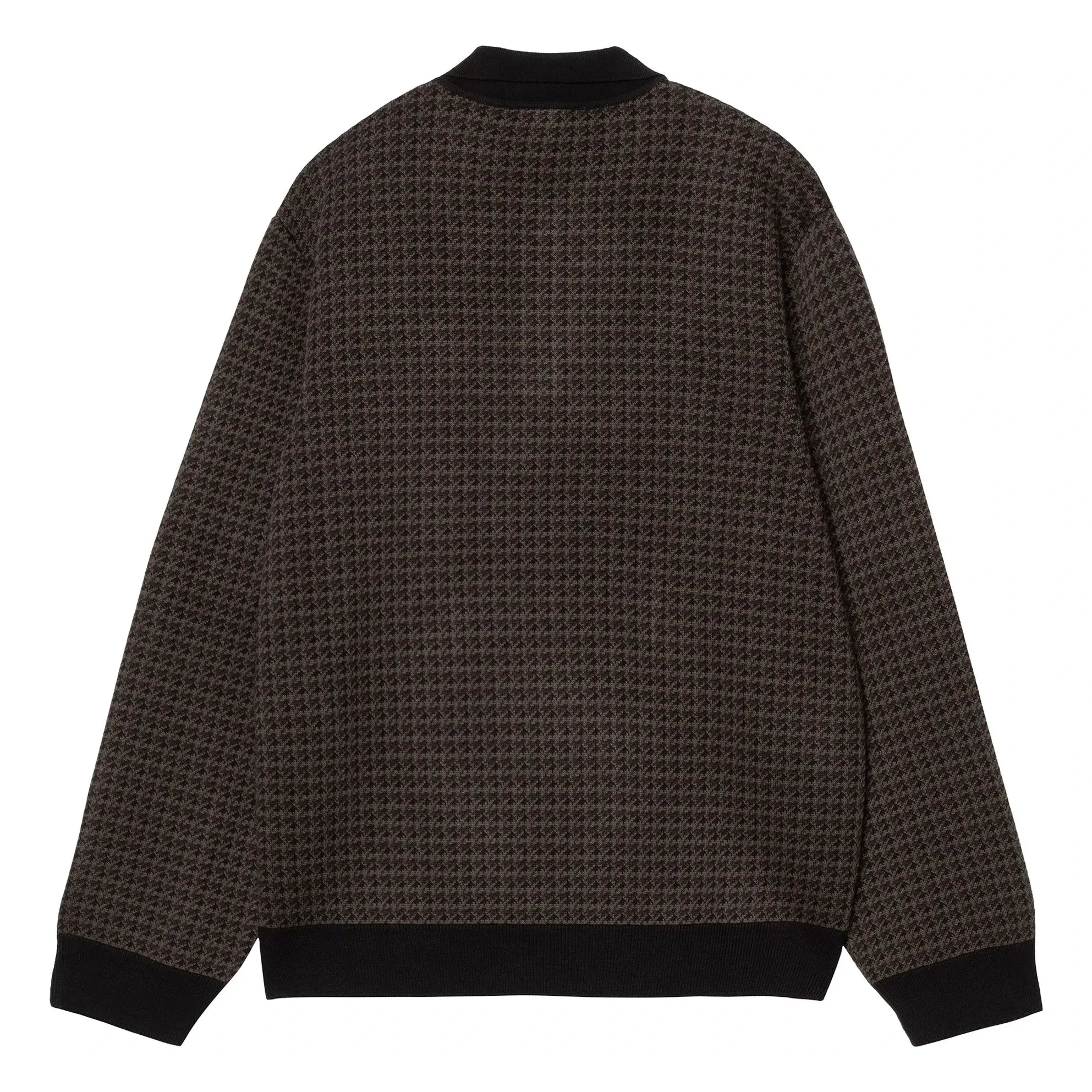 Carhartt WIP - Polo Langarmshirt Lowis | Braun