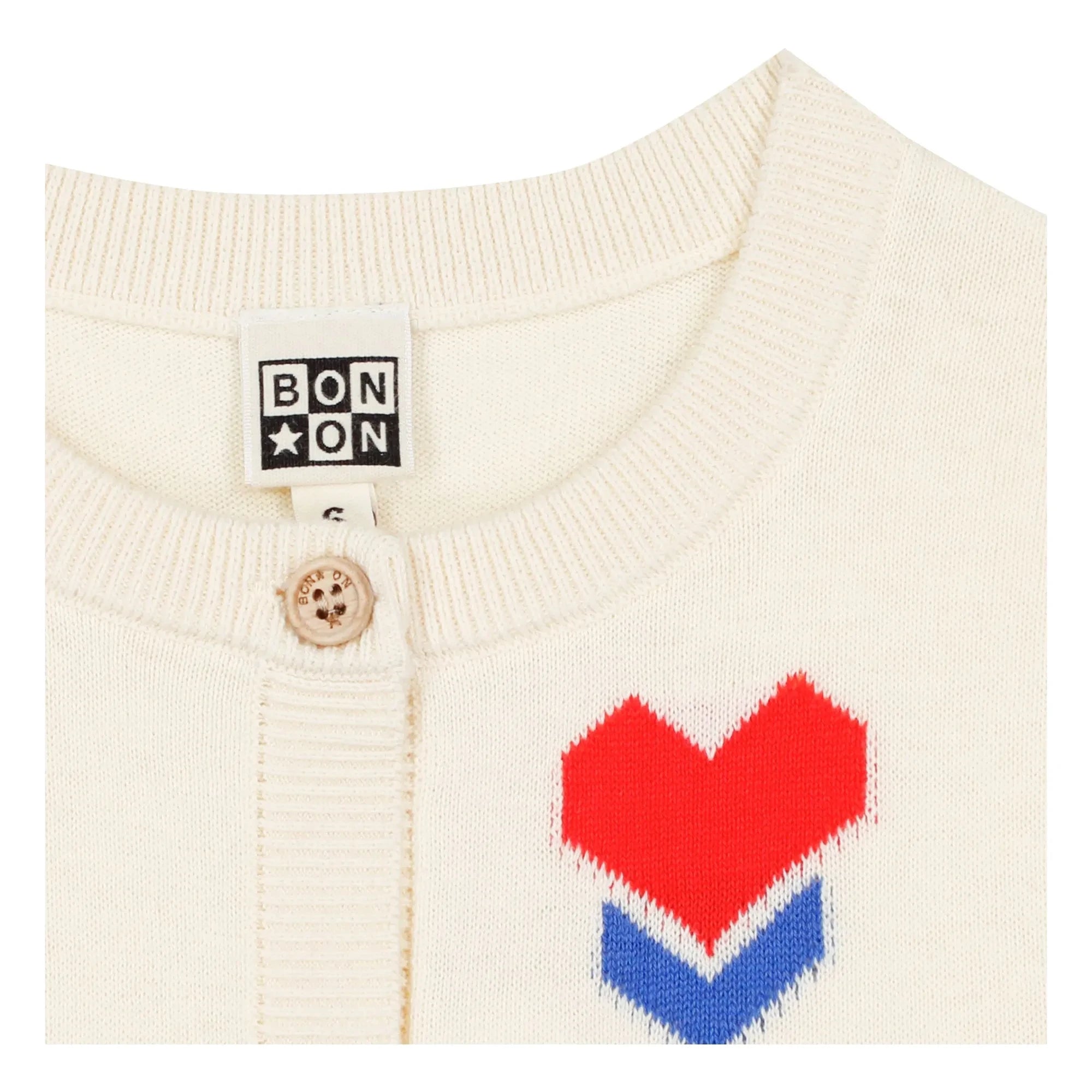 Bonton - Nina Strickjacke | Ecru