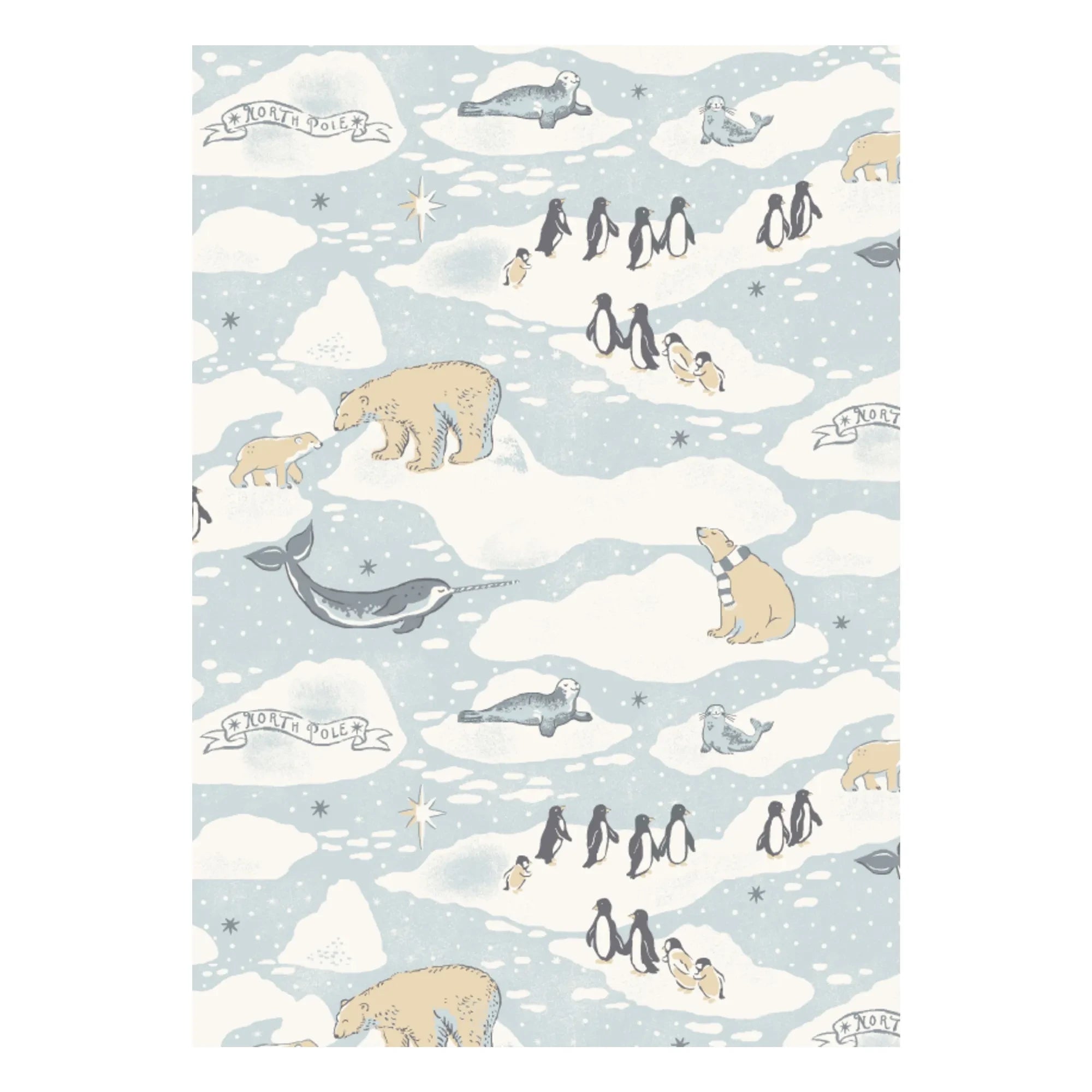 Sleepy Doe - Strampelpyjama Ski aus Bio-Baumwolle | Blau