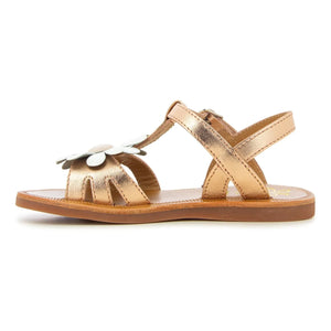 Pom d'Api - Plagette Big Flo Sandalen | Rosa Gold