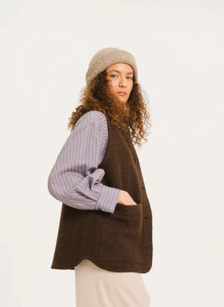 Sacrécoeur - Antonia Wollcardigan | Braun